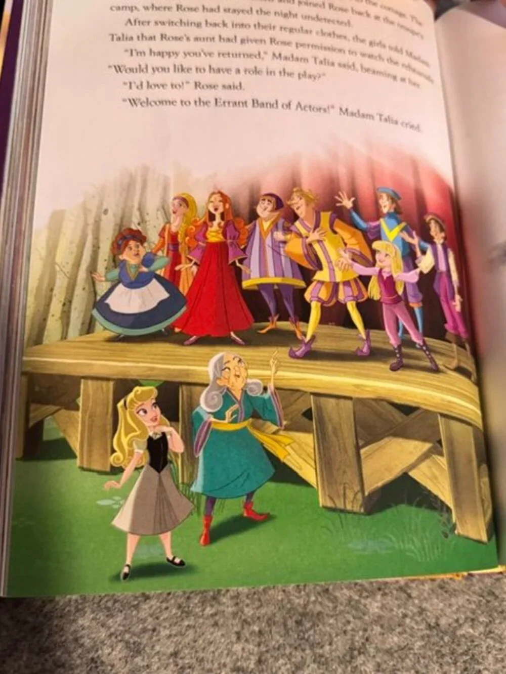 Disney Princess 5-Minute Princess Stories Hardcover Book